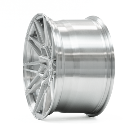 AXE WHEELS FF1 SILVER 20x10 ET20,21,22,23,24,25,26,27,28,29,30,31,32,33,34,35,36,37,38,39,40 5x108 (Square Set of 4)