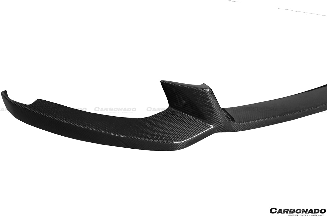 2014-2017 Ford Mustang HY Style Carbon Fiber Front Lip 2PCS - Carbonado
