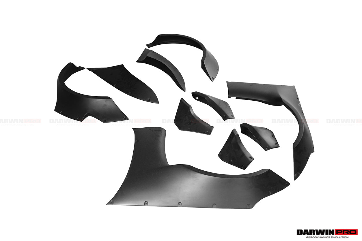 2010-2013 Infiniti G25/G37 Sedan BKSS Style Wide Fender Flares - DarwinPRO Aerodynamics