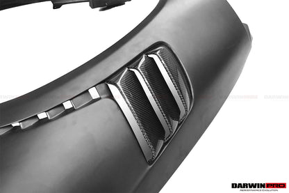 2013-2019 Porsche 911 991 Turbo/S GT2RS Style Partial Carbon Fiber Front Bumper and Fender - DarwinPRO Aerodynamics