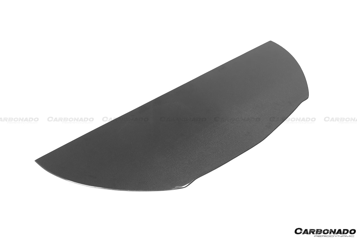 2014-2017 Ford Mustang AR Style Carbon Fiber Front Lip Underboard - Carbonado
