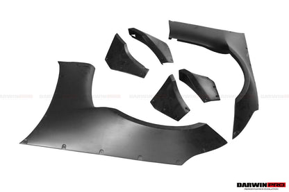 2010-2013 Infiniti G25/G37 Sedan BKSS Style Wide Fender Flares - DarwinPRO Aerodynamics