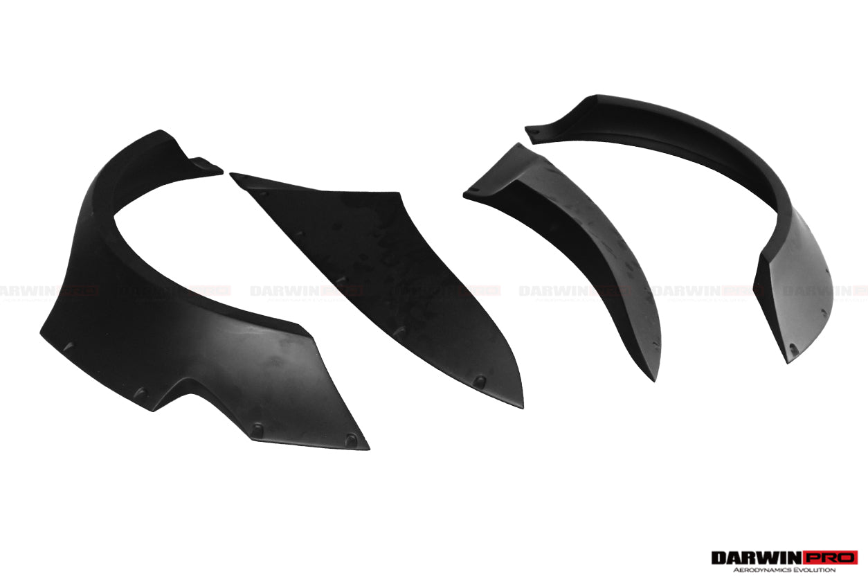 2010-2013 Infiniti G25/G37 Sedan BKSS Style Wide Fender Flares - DarwinPRO Aerodynamics