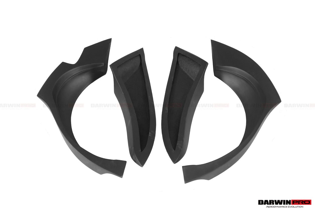 2010-2013 Infiniti G25/G37 Sedan BKSS Style Wide Fender Flares - DarwinPRO Aerodynamics