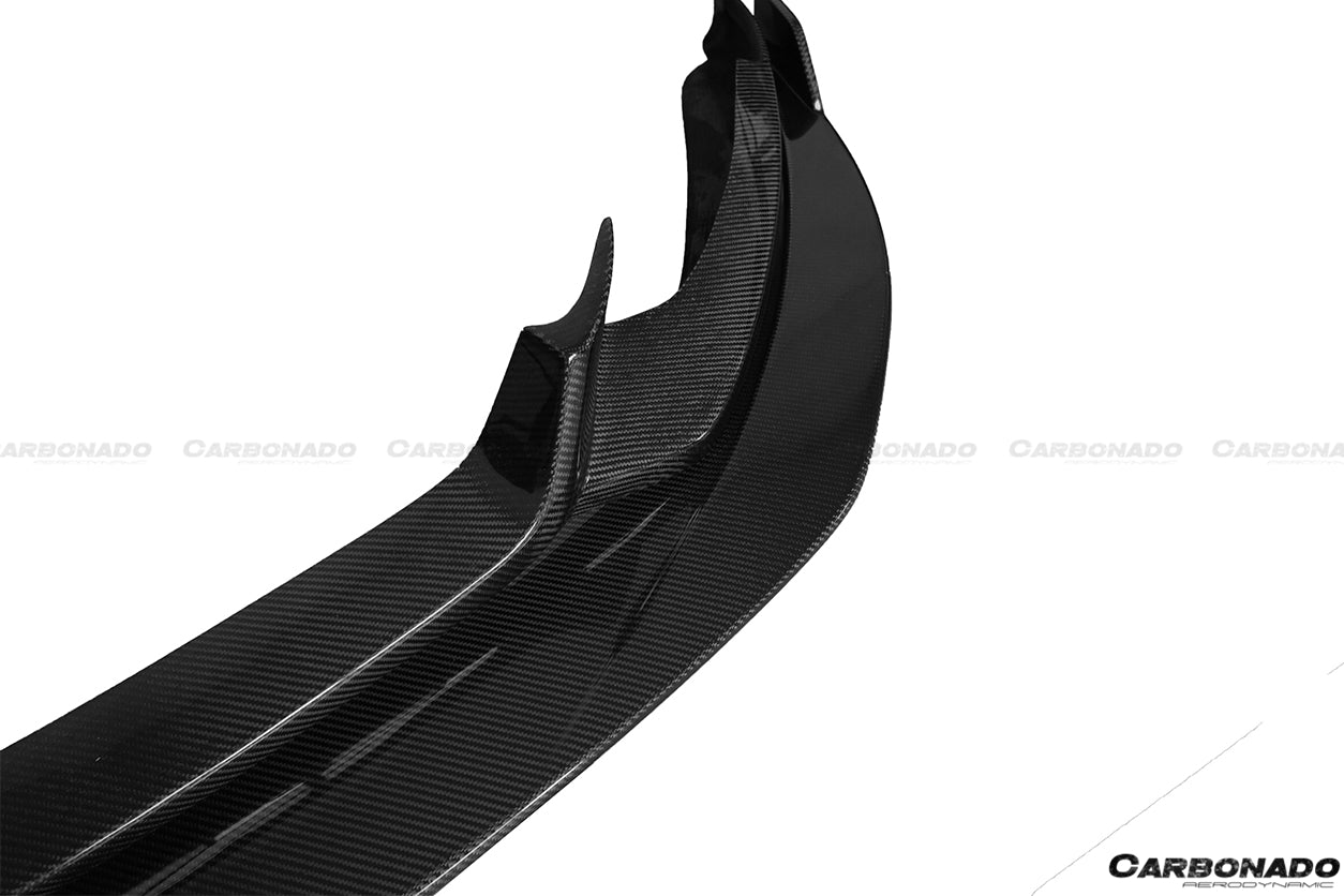 2014-2017 Ford Mustang HY Style Carbon Fiber Front Lip 2PCS - Carbonado