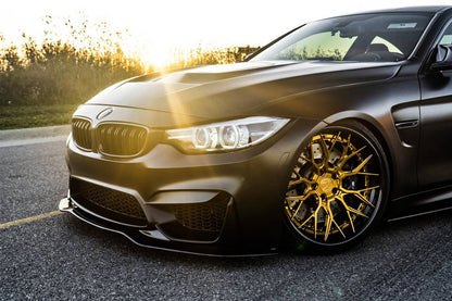 2014-2020 BMW M3 F80 & M4 F82 SM Style Front Lip - Carbonado