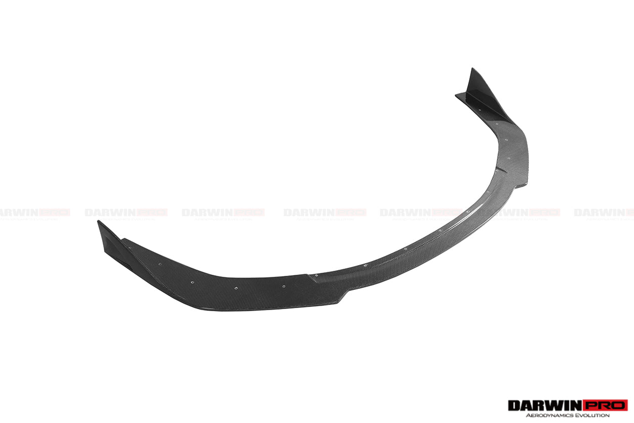 2015-2020 Lamborghini Huracan LP610/LP580/EVO BKSS Style Partial Carbon Front Bumper w/ Lip - DarwinPRO Aerodynamics