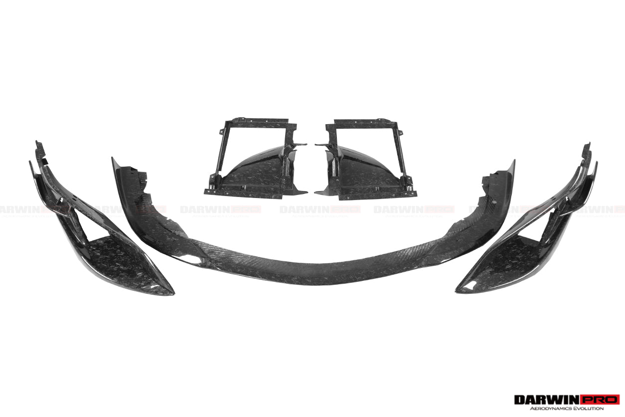 2015-2021 McLaren 600lt 540C 570S BKSS Style Carbon Fiber Front Lip - DarwinPRO Aerodynamics