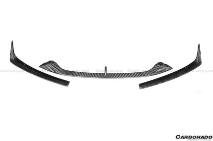 2012-2017 Ferrari F12 Berlinetta RS Style Carbon Fiber Front Lip - Carbonado