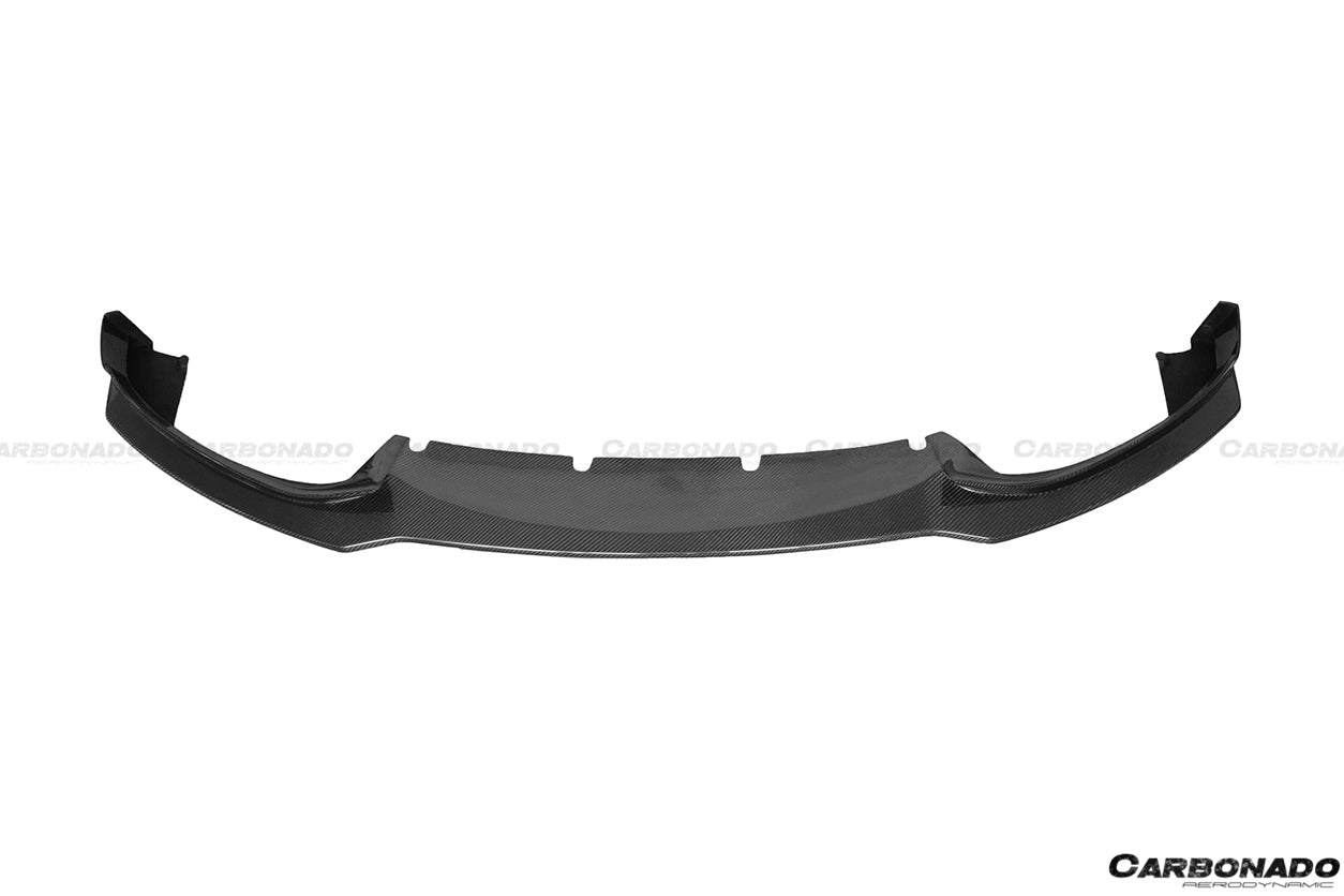 2014-2017 BMW 4 Series F32 F33 M Sport ECC Style Carbon Fiber Front Lip - Carbonado