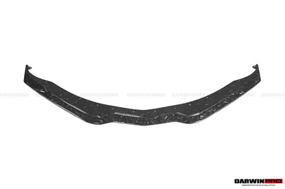 2013-2019 Corvette C7 Z51 Z06 Grandsport Carbon Fiber Satge3 Style Front Lip with Caps - DarwinPRO Aerodynamics