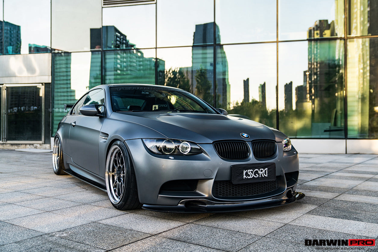 2008-2012 BMW M3 E90/E92/E93 GT4 Style Carbon Fiber Lip - DarwinPRO Aerodynamics
