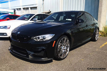 2014-2020 BMW M3 F80 & M4 F82 VA Style Carbon Fiber Front Lip - Carbonado