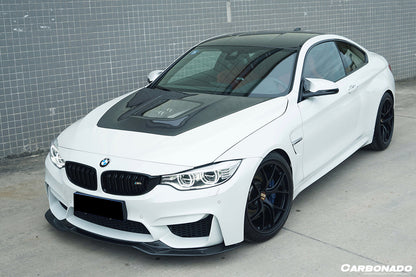 2014-2020 BMW M3 F80 & M4 F82 SM Style Front Lip - Carbonado