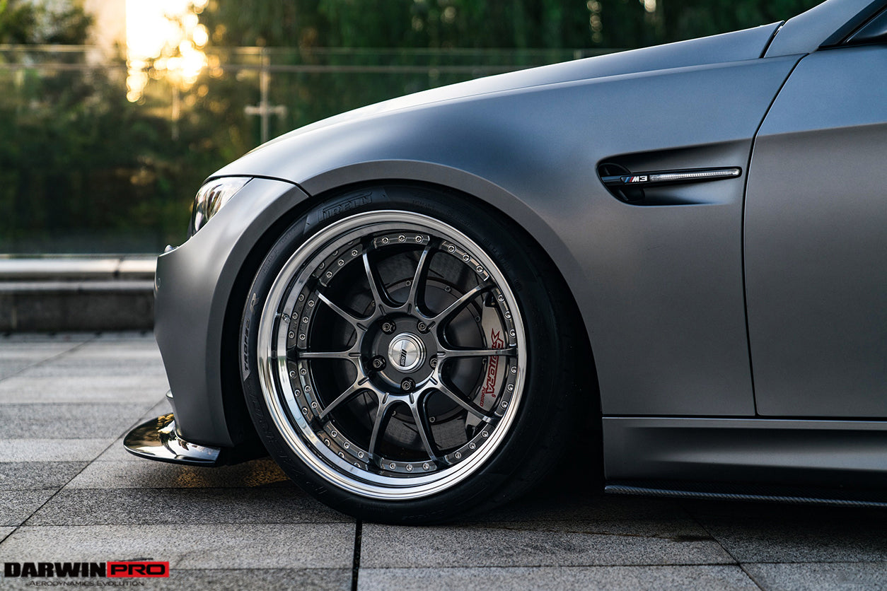 2008-2012 BMW M3 E90/E92/E93 GT4 Style Carbon Fiber Lip - DarwinPRO Aerodynamics