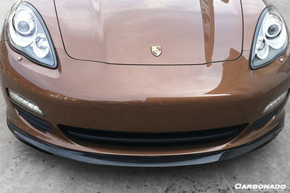 2010-2013 Porsche Panamera 970.1 GMT Style Front Lip - Carbonado