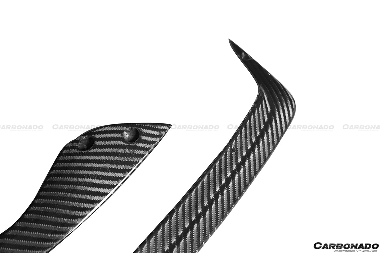 2012-2017 Ferrari F12 Berlinetta RS Style Carbon Fiber Front Lip - Carbonado