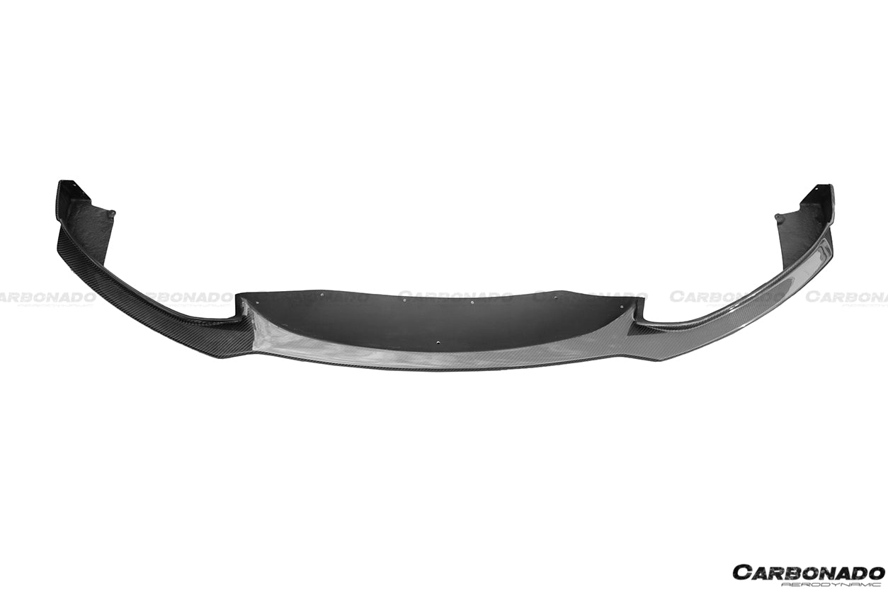 2014-2017 BMW 4 Series F32 F33 M Sport ECC Style Carbon Fiber Front Lip - Carbonado