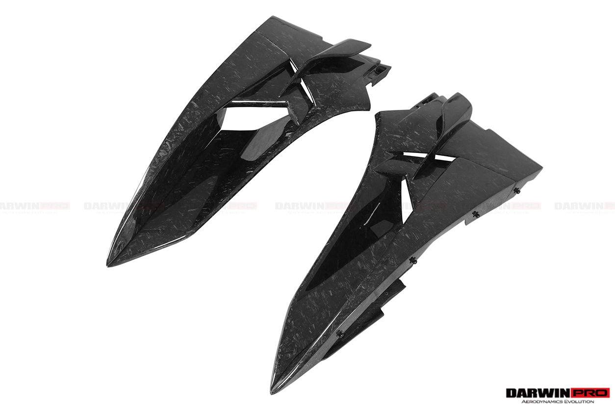 2015-2021 McLaren 600lt 540C 570S BKSS Style Carbon Fiber Front Lip - DarwinPRO Aerodynamics