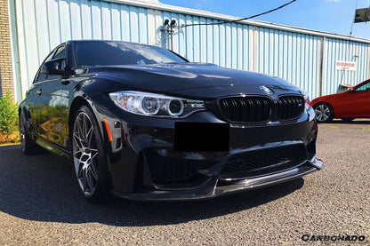 2014-2020 BMW M3 F80 M4 F82 VA Style Carbon Fiber Front Lip - Carbonado Aero