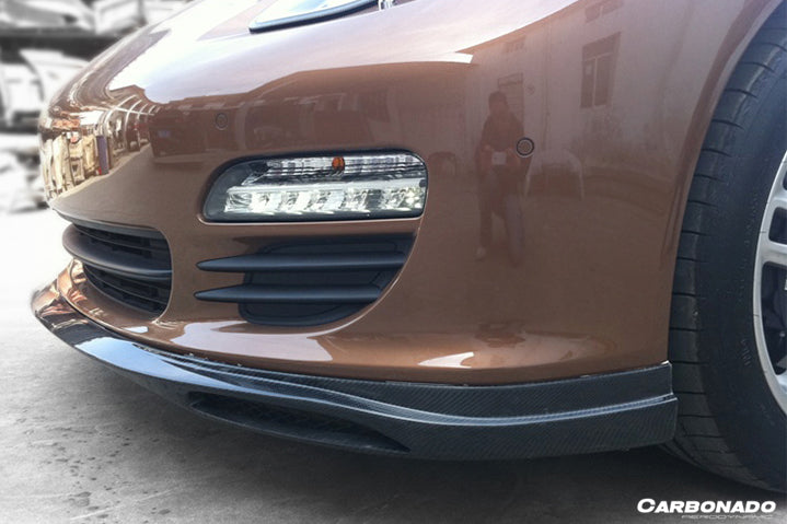 2010-2013 Porsche Panamera 970.1 GMT Style Front Lip - Carbonado