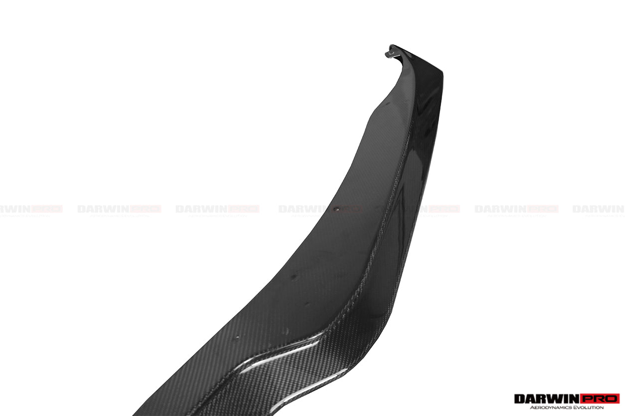 2013-2019 Corvette C7 Z51 Z06 Grandsport Carbon Fiber Satge3 Style Front Lip with Caps - DarwinPRO Aerodynamics