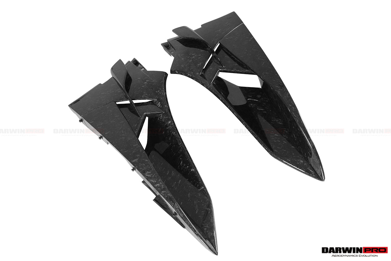 2015-2021 McLaren 600lt 540C 570S BKSS Style Carbon Fiber Front Lip - DarwinPRO Aerodynamics