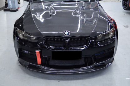 2008-2012 BMW M3 E90 E92 E93 VRS Style Carbon Fiber Front Lip With Undertray - Carbonado