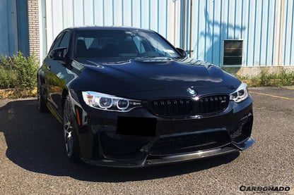 2014-2020 BMW M3 F80 M4 F82 VA Style Carbon Fiber Front Lip - Carbonado Aero