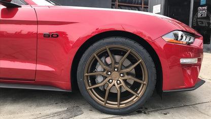 Aodhan AFF1 Matte Bronze - 20x10.5 +45 5x114.3 (Square Set of 4)