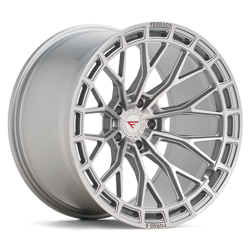 Ferrada FR12 Machine Silver wheel