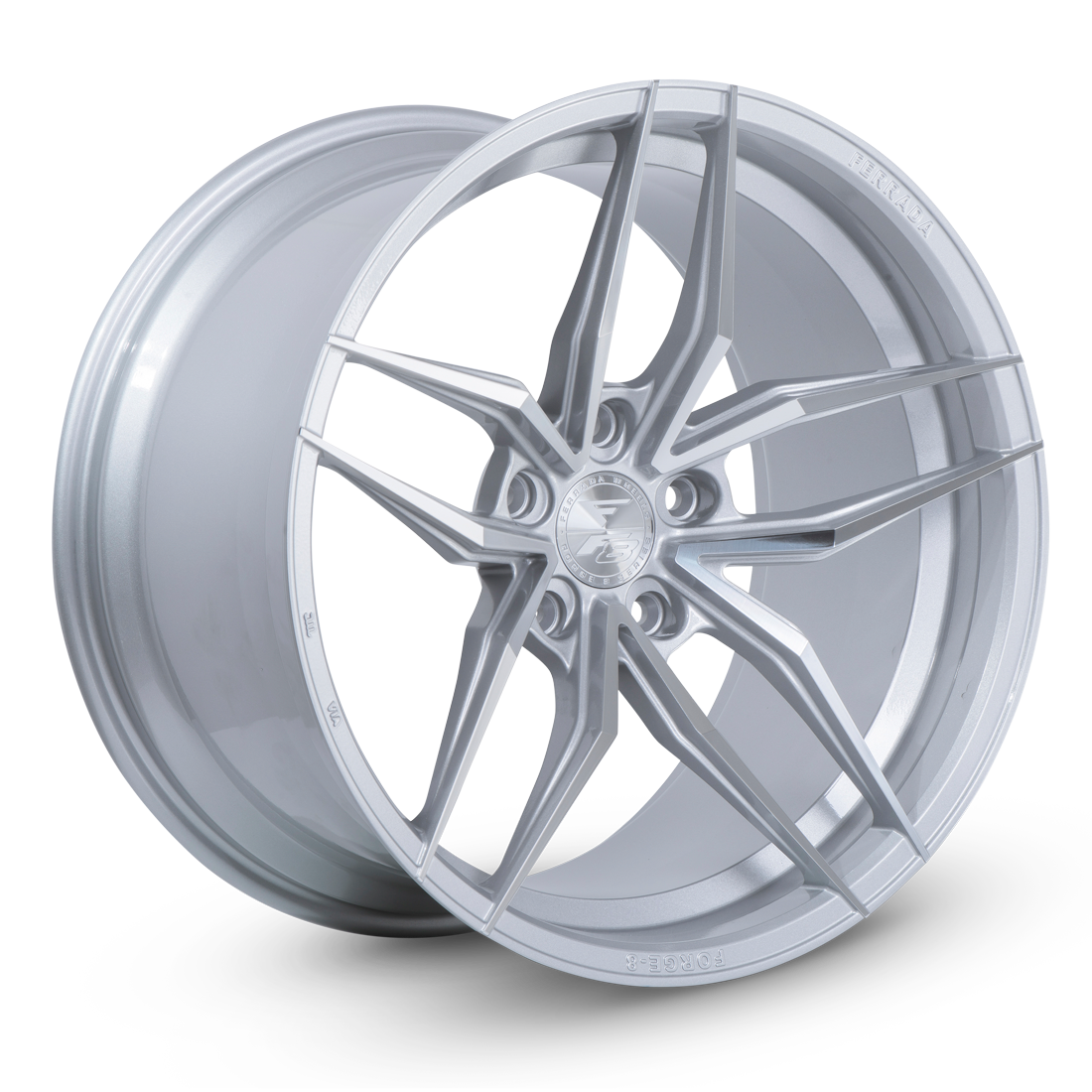 Ferrada FR5 Machine Silver wheel