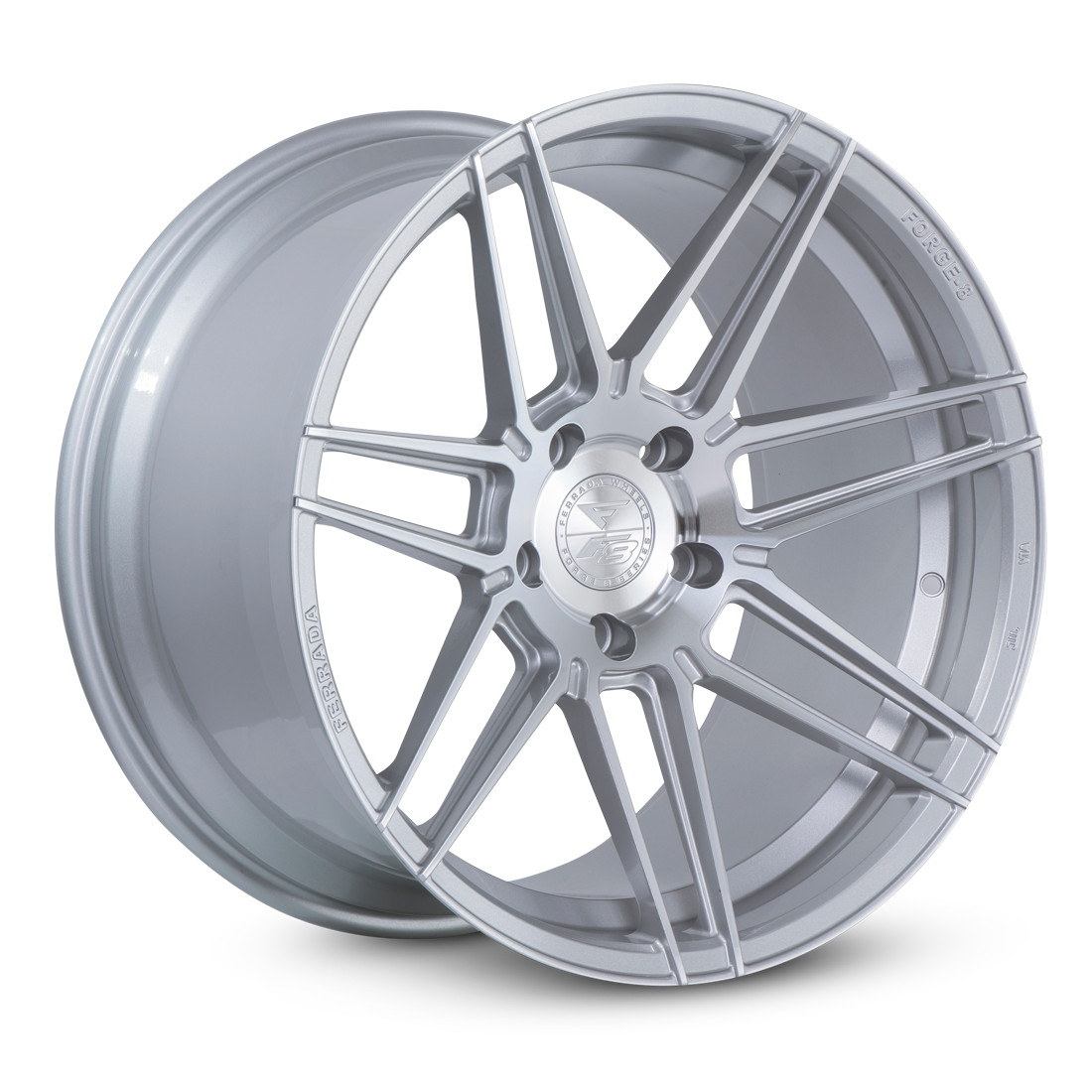 Ferrada FR6 Machine Silver wheel