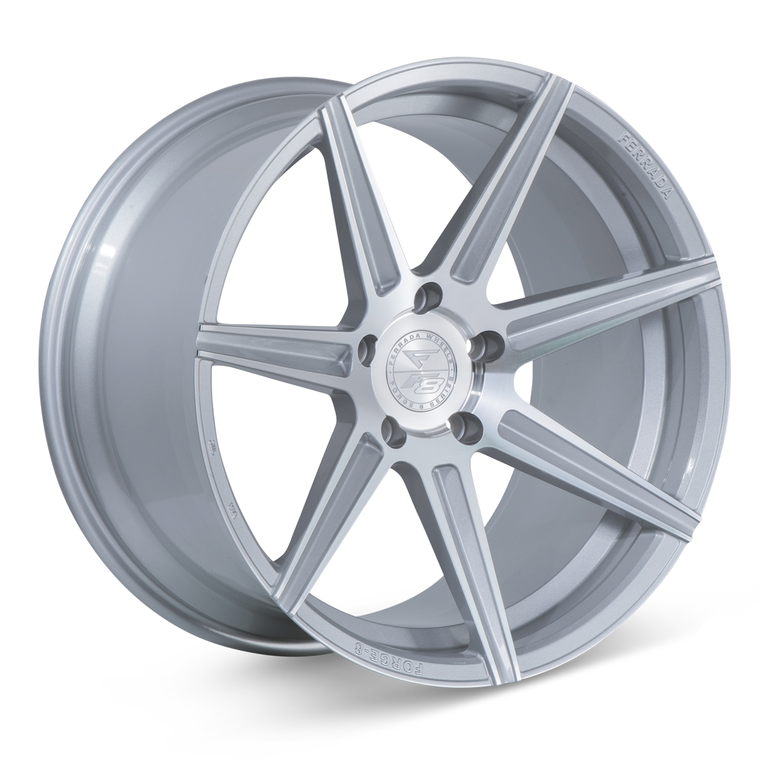 Ferrada FR7 Machine Silver wheel