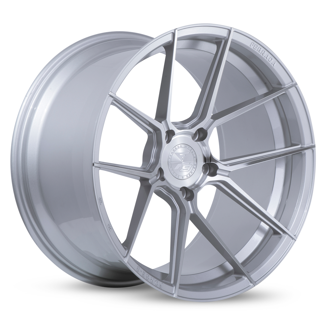 Ferrada FR8 Machine Silver wheel