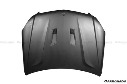 2012-2014 Mercedes Benz W204 C Class BK Style hood - Carbonado Aero