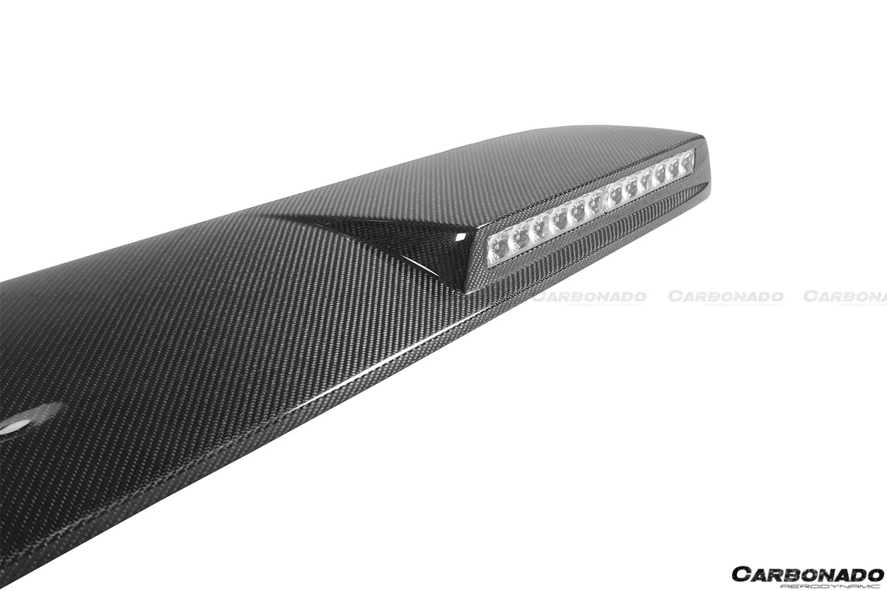 2019-2023 Mercedes Benz G-Class W464 G-Wagon BR Style Front Roof Spoiler - Carbonado