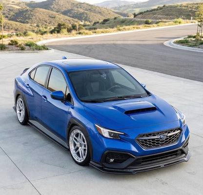 F1R FS5 Machine Silver on blue Subaru, installation example