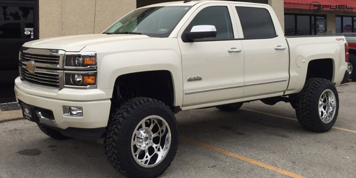 20" Fuel D516 Krank Chrome 6x139.7 ( Set of 4 )