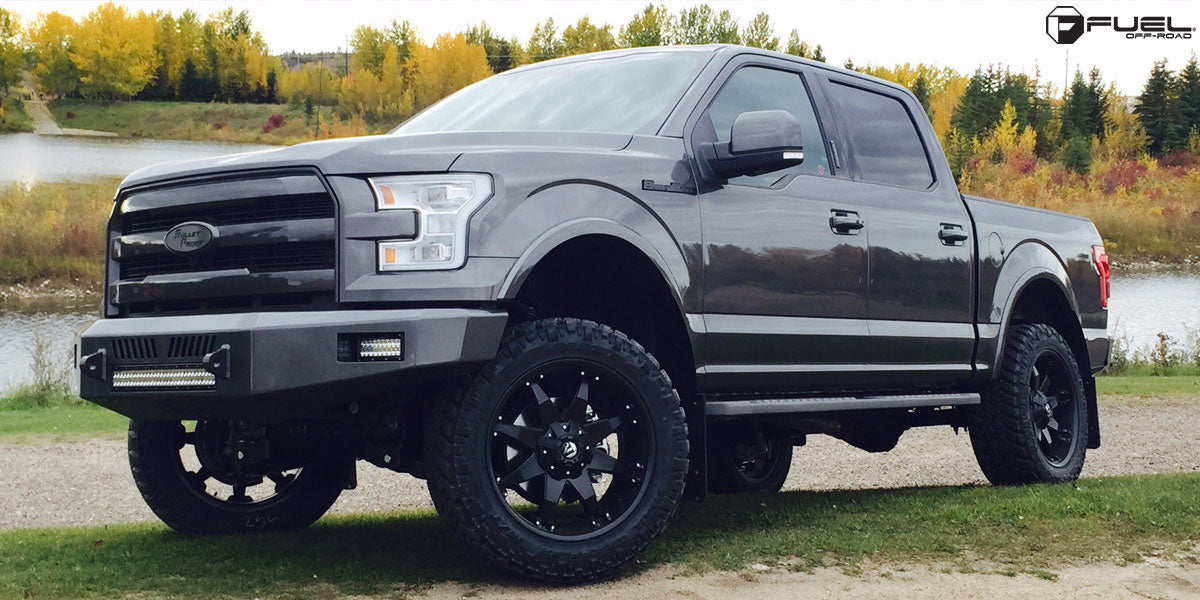 20" Fuel D509 Octane Matte Black 5x127 ( Set of 4 )
