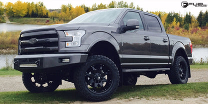 20" Fuel D509 Octane Matte Black 6x139.7 ( Set of 4 )