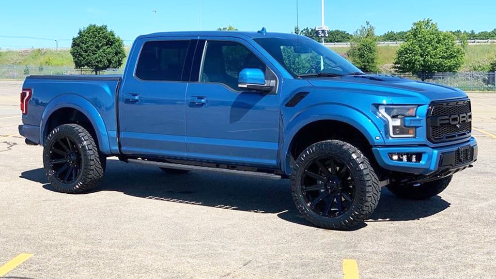 20" Fuel D437 Contra Satin Black 8x165.1 ( Set of 4 )