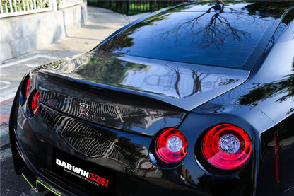 2008-2022 Nissan GTR R35 CBA/DBA/EBA DLK Style Carbon Fiber Trunk - DarwinPRO Aerodynamics