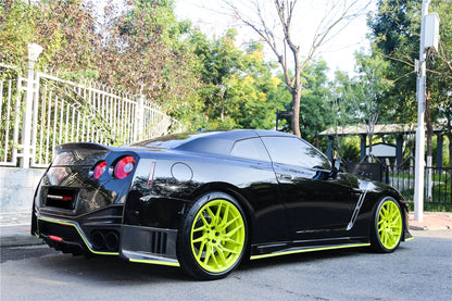 2008-2022 Nissan GTR R35 CBA/DBA NSM Style Carbon Fiber Side Skirts - DarwinPRO Aerodynamics