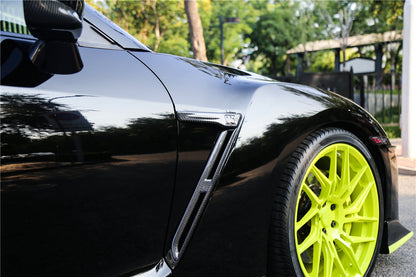 2008-2022 Nissan GTR R35 CBA/DBA/EBA Carbon Fiber Fender Vents - DarwinPRO Aerodynamics