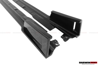 2019-2023 BMW 3 Series G20 BKSS Style Carbon Fiber Side Skirts Under Board - DarwinPRO Aerodynamics