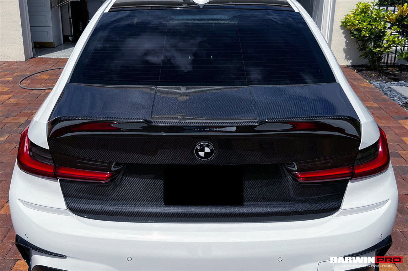 2021-UP BMW M3 G80 G20 3 Series BKSS Style Carbon Fiber Trunk - DarwinPRO Aerodynamics