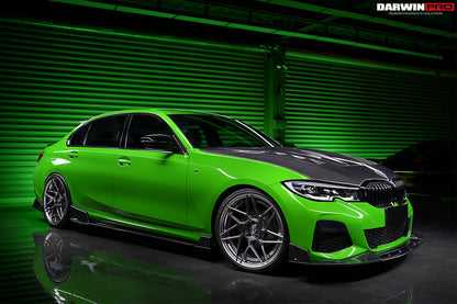 2019-2023 BMW 3 Series G20 BKSS Style Carbon Fiber Side Skirts Under Board - DarwinPRO Aerodynamics