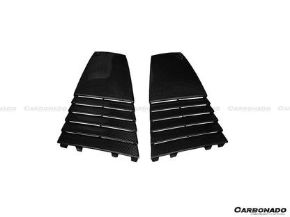 2004-2008 Lamborghini Gallardo Coupe OEM Style Carbon Fiber Heat Extract - Carbonado Aero