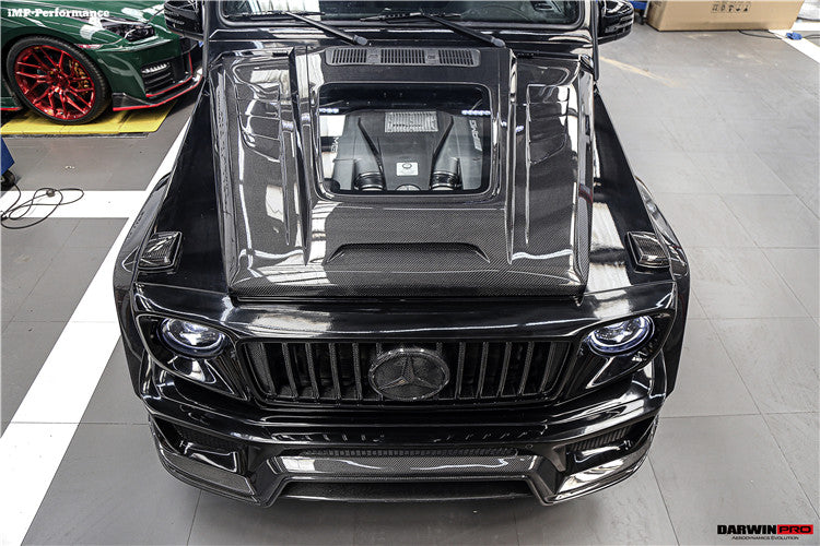 2006-2018 Mercedes Benz W463 G Wagon G Class IMP Performance Hood - DarwinPRO Aerodynamics